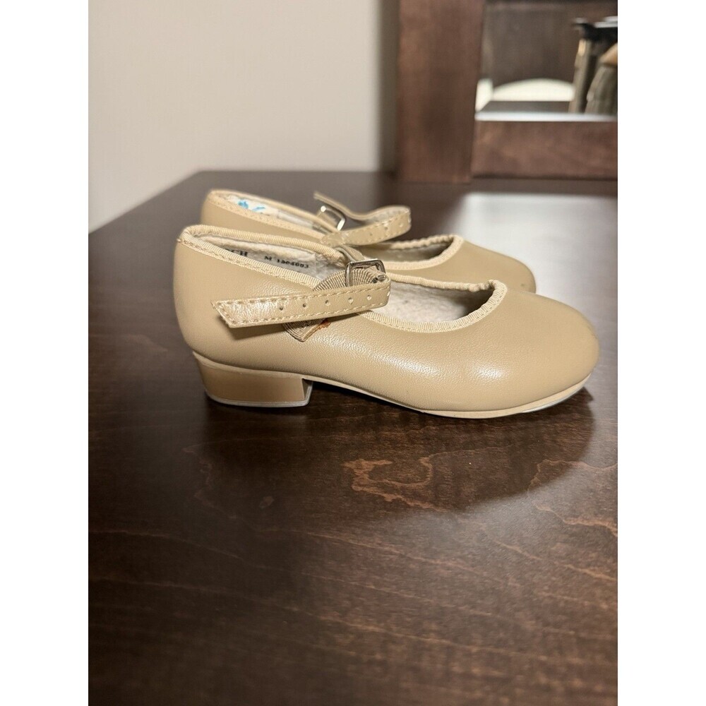 Revolution Dancewear Girls Student Tap Shoe Tan Size 10CH
